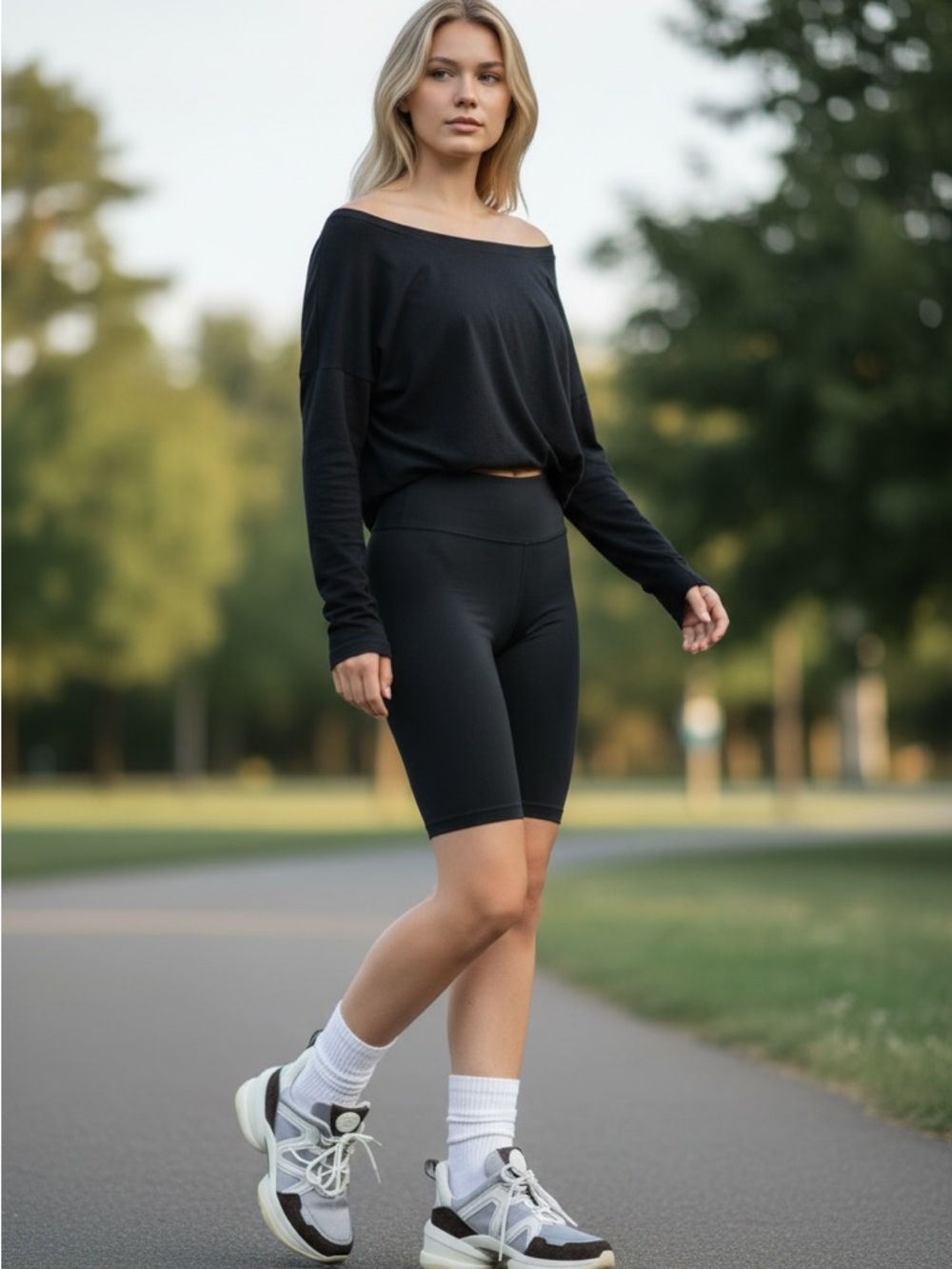 Michael Kors White, Gray and Black Olympia Sneakers